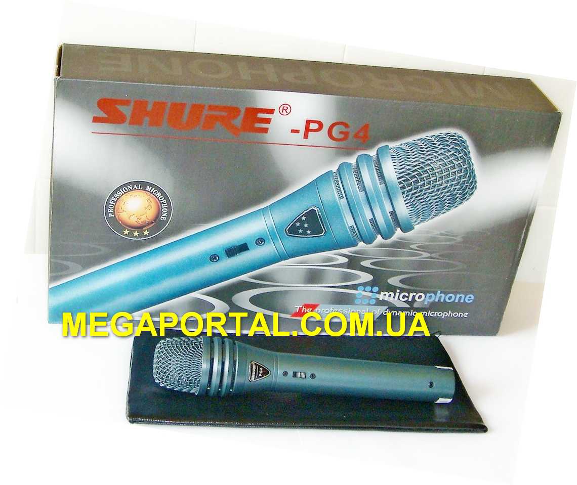     Shure PG4 Vocal.  500 .